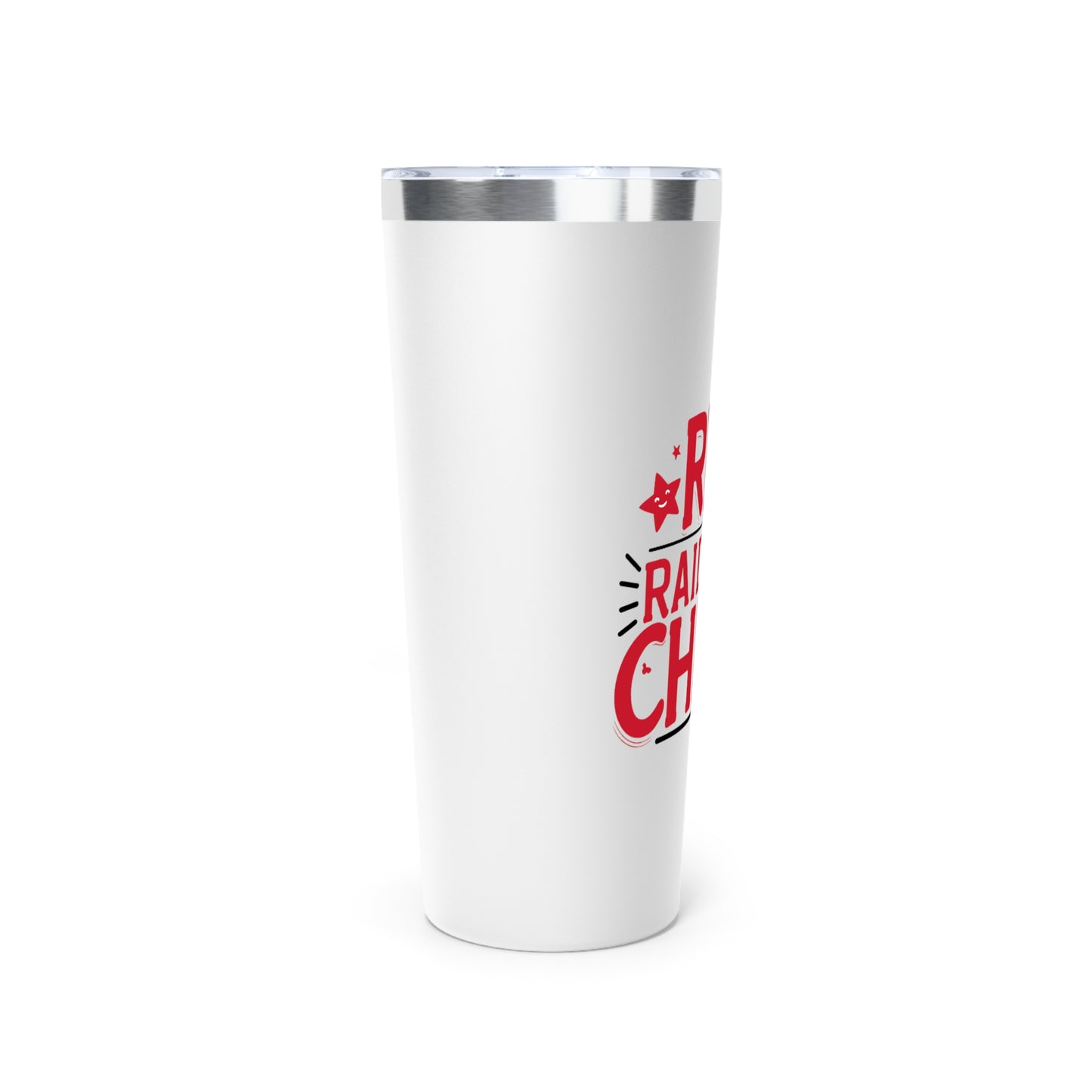 22oz Copper Insulated Tumbler \ Marion County Red Raiders Cheer \ MCC2
