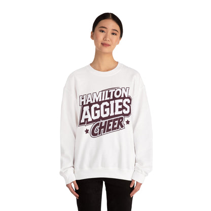 Adult Crewneck Sweatshirt \ Hamilton Aggies Cheer \ HAC1