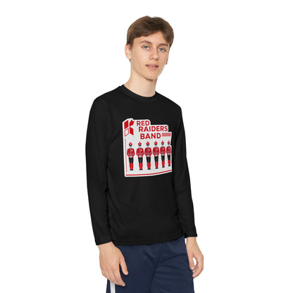 Youth Long Sleeve Tee \ Marion County Red Raiders Band \ MCB1