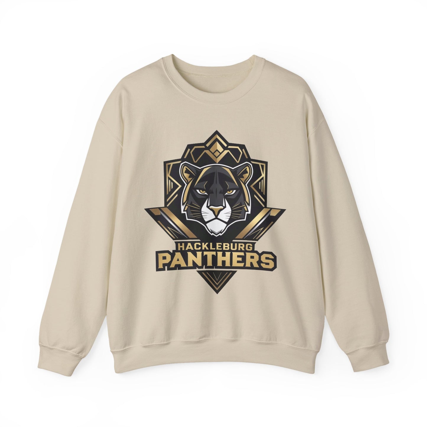 Adult Crewneck Sweatshirt \ Hackleburg Panthers \ HP1
