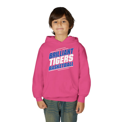 Youth Hoodie Sweatshirt \ Brilliant Tigers Basketball \ BTBK2