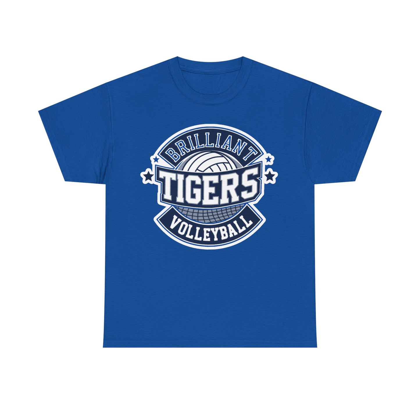 Adult Tee \ Brilliant Tigers Volleyball \ BTV1