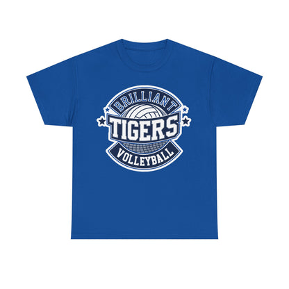Adult Tee \ Brilliant Tigers Volleyball \ BTV1