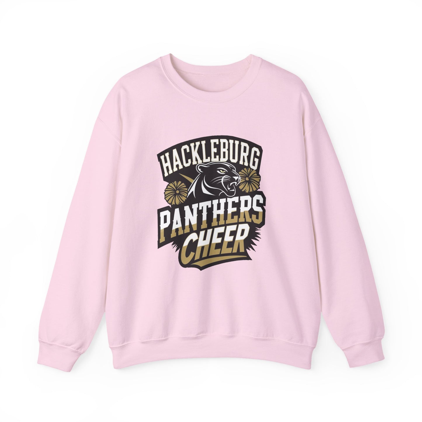 Adult Crewneck Sweatshirt \ Hackleburg Panthers Cheer \ HPC1