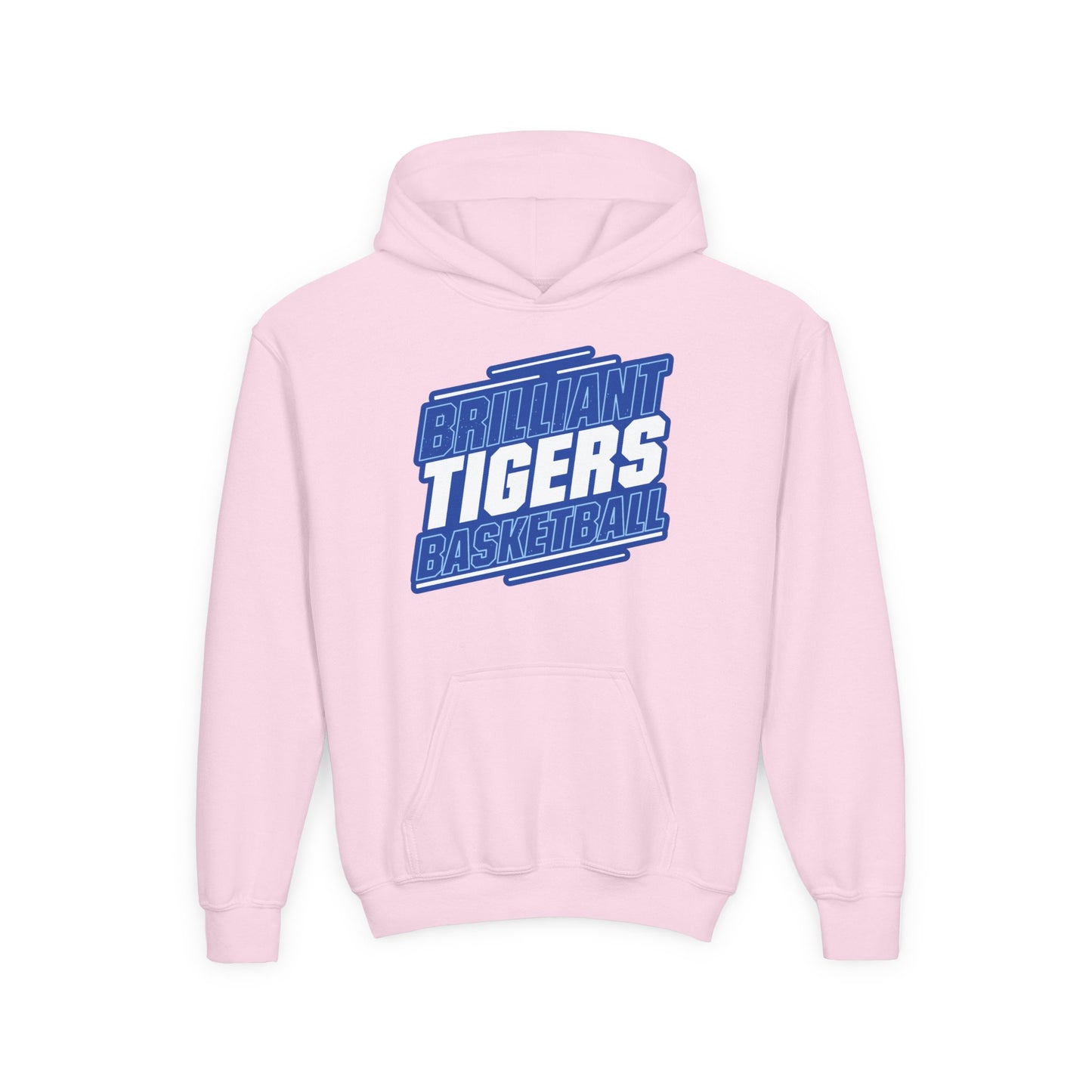 Youth Hoodie Sweatshirt \ Brilliant Tigers Basketball \ BTBK2