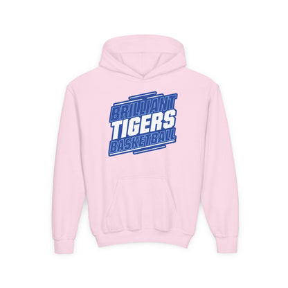 Youth Hoodie Sweatshirt \ Brilliant Tigers Basketball \ BTBK2