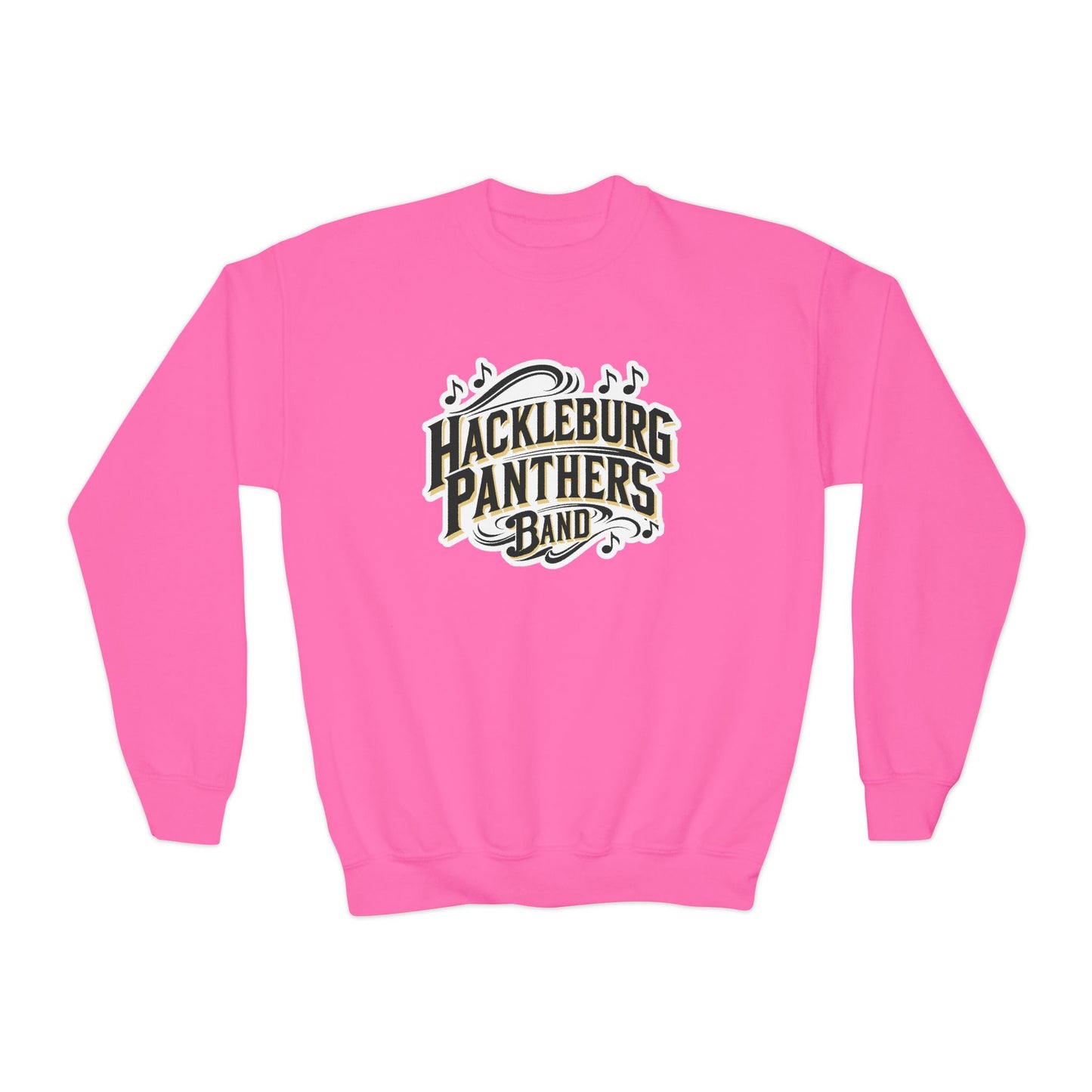 Youth Crewneck Sweatshirt \ Hackleburg Panthers Band \ HPB1