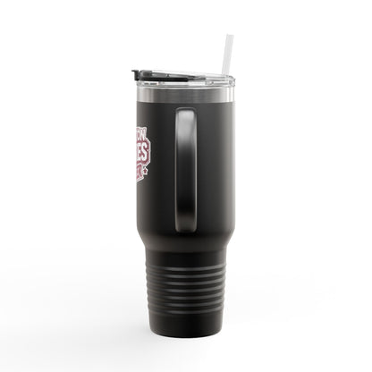 40oz Insulated Tumbler \ Hamilton Aggies Cheer \ Style 1