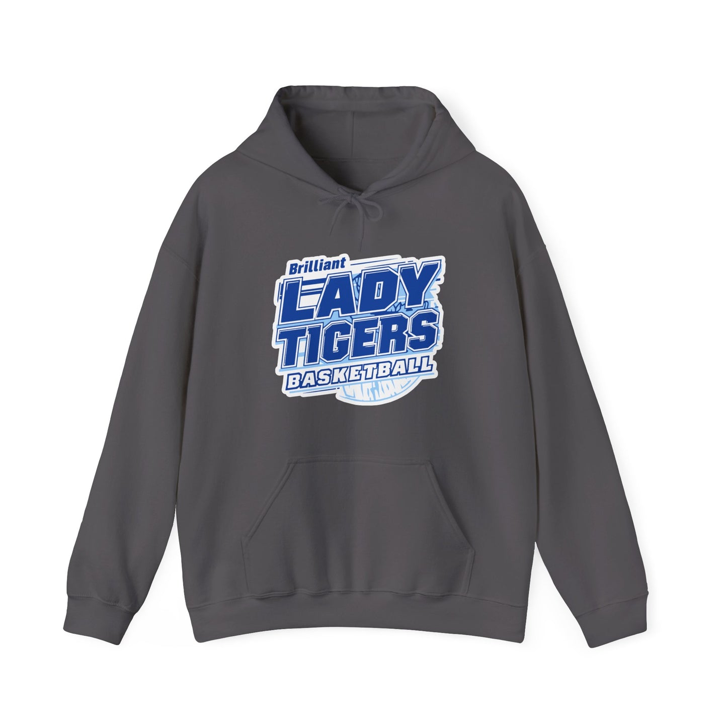 Adult Hoodie Sweatshirt \ Brilliant Tigers Basketball \ BTBKG2
