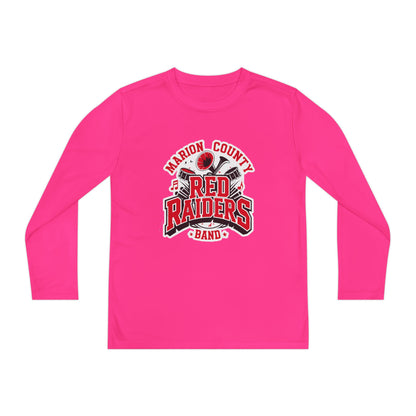 Youth Long Sleeve Shirt \ Marion County Red Raiders Band \ MCB2