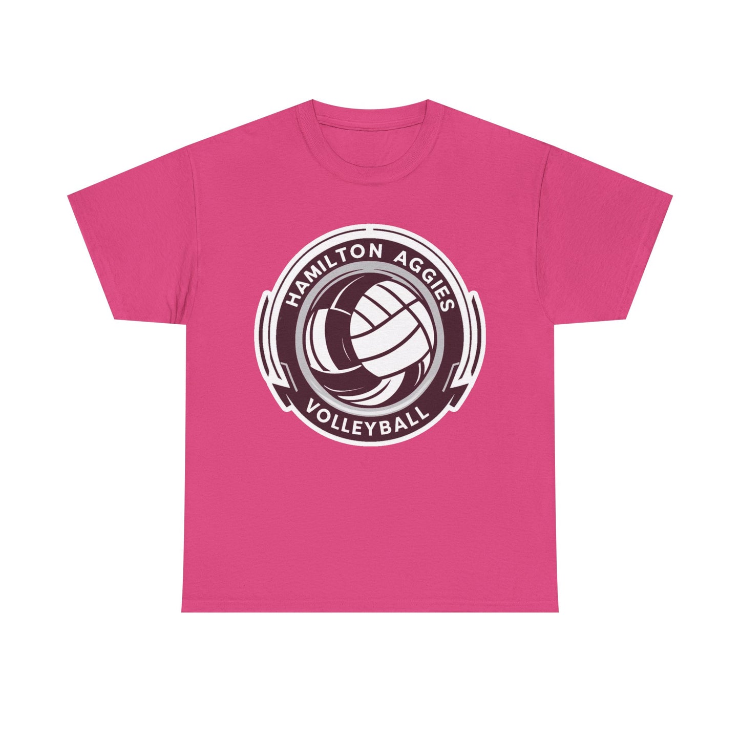 Adult Tee \ Hamilton Aggies Volleyball \ HAV1