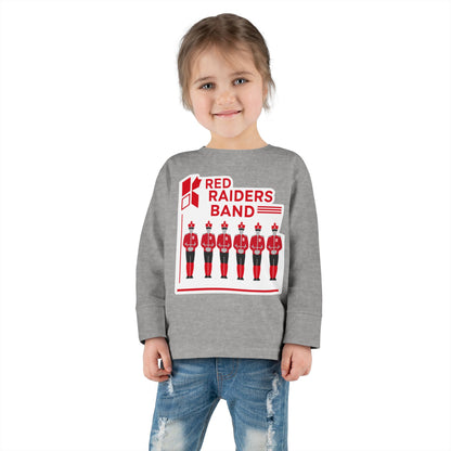 Toddler Long Sleeve Tee \ Marion County Red Raiders Band \ MCB1