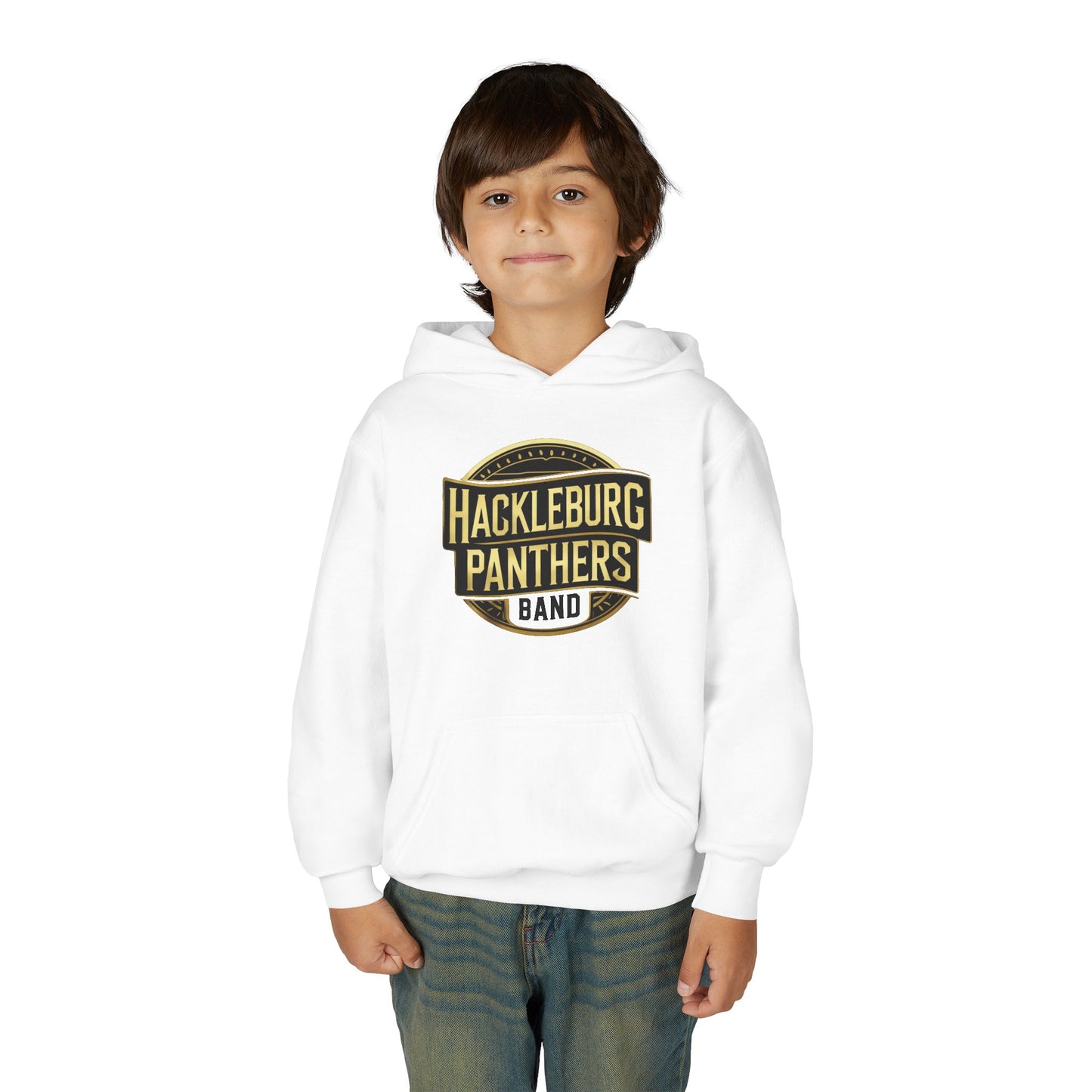 Youth Hoodie Sweatshirt \ Hackleburg Panthers Band \ HPB2