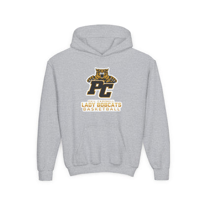 Youth Hoodie Sweatshirt \ Phil Campbell Bobcats Basketball \ PCBBKG1