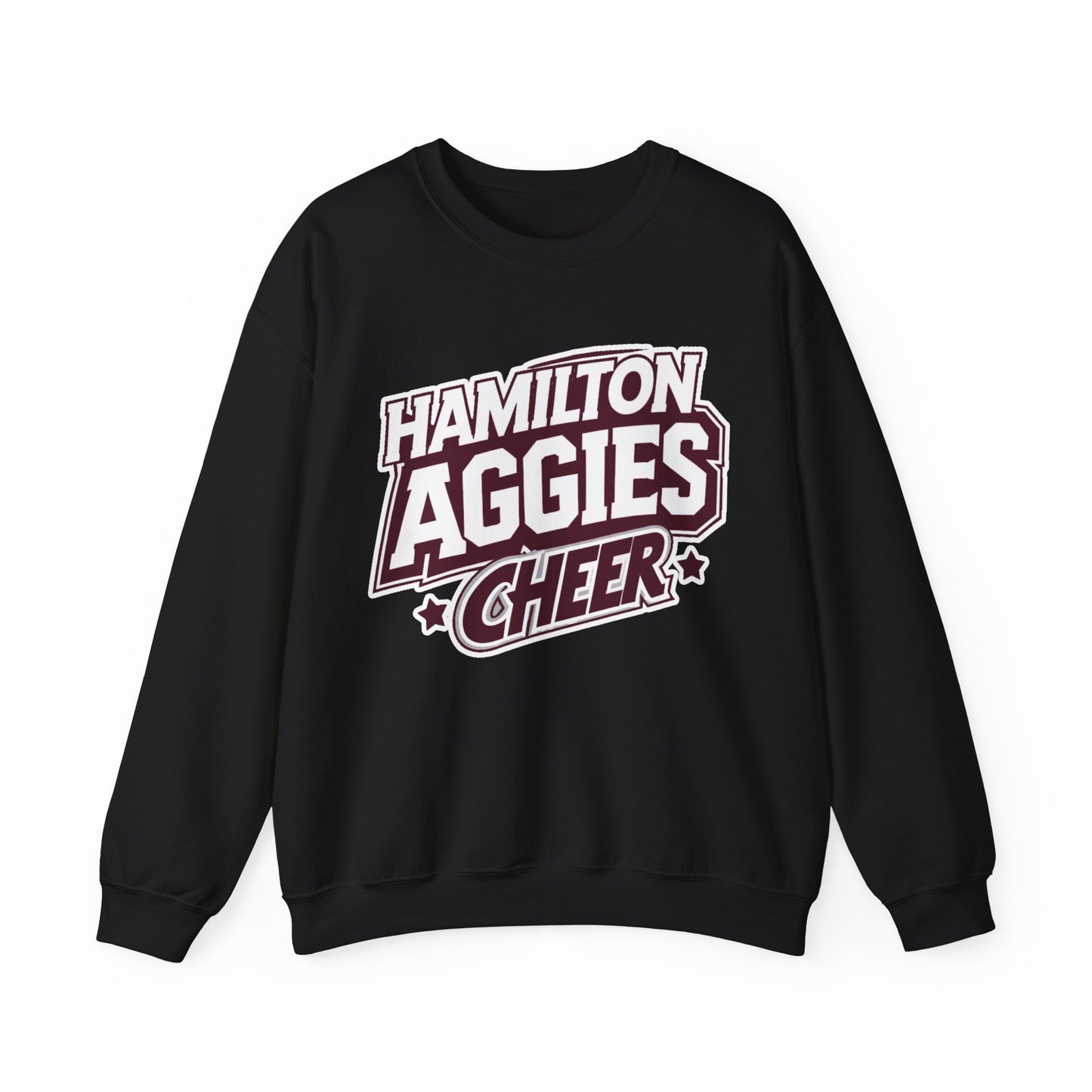 Adult Crewneck Sweatshirt \ Hamilton Aggies Cheer \ HAC1