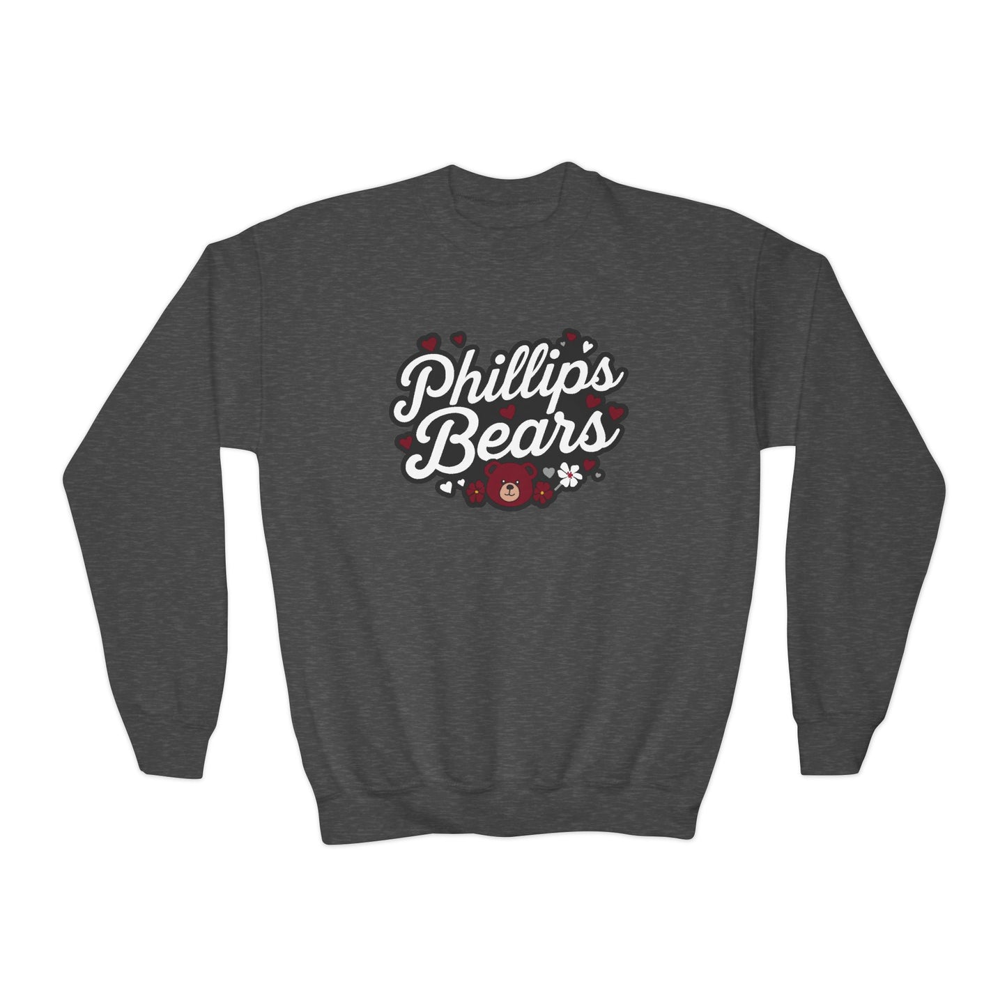 Youth Crewneck Sweatshirt \ Phillip's Bears \ PBG1