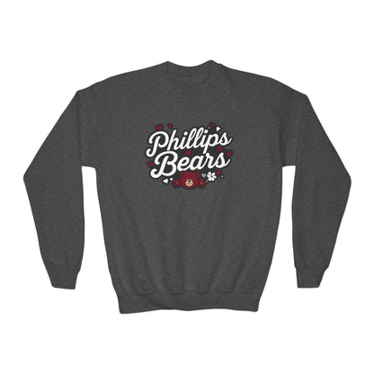 Youth Crewneck Sweatshirt \ Phillip's Bears \ PBG1