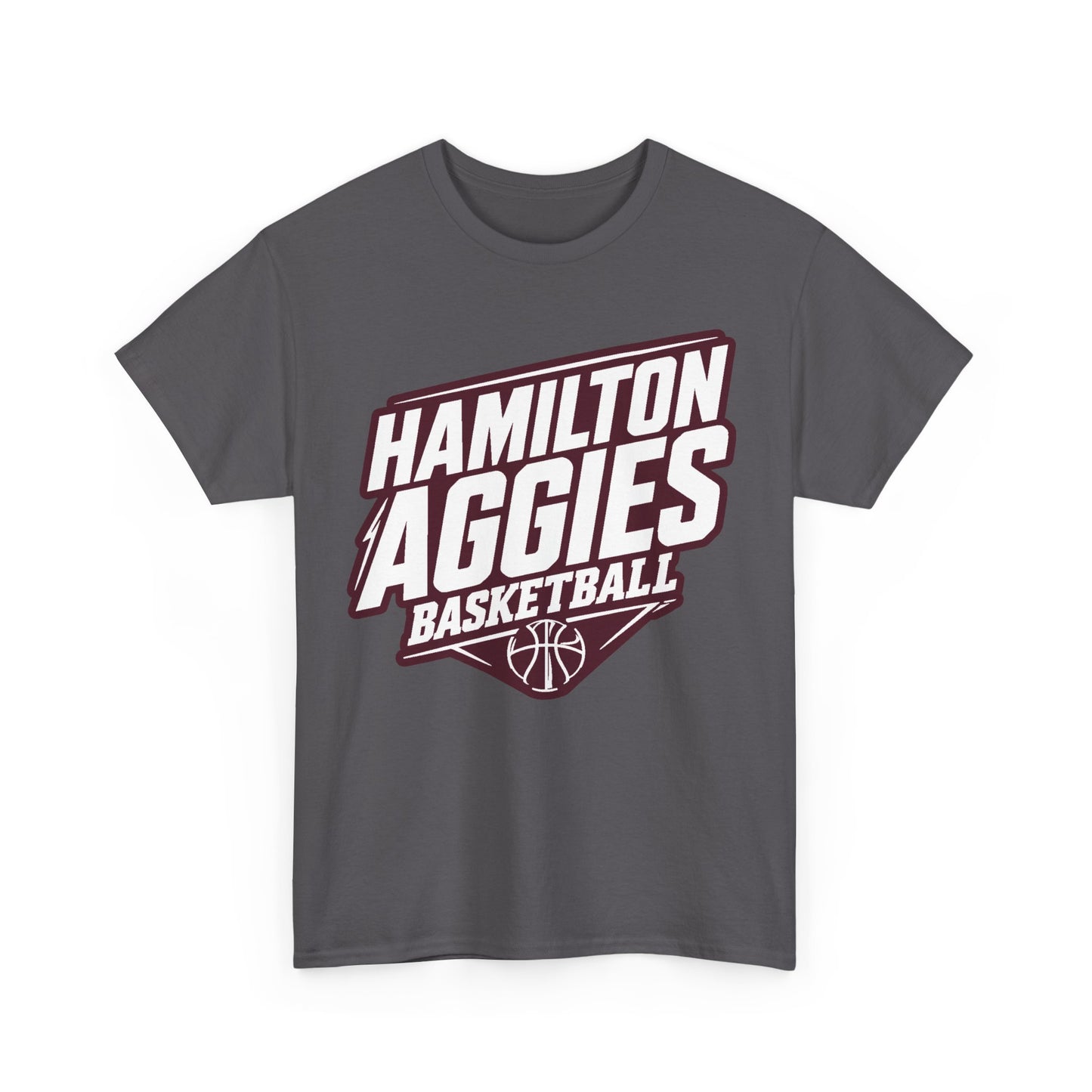 Adult Tee \ Hamilton Aggies Basketball \ HABK2