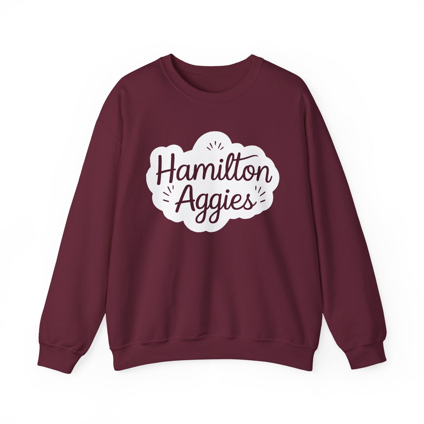 Adult Crewneck Sweatshirt \ Hamilton Aggies \ HAG1