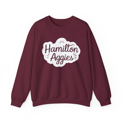 Adult Crewneck Sweatshirt \ Hamilton Aggies \ HAG1