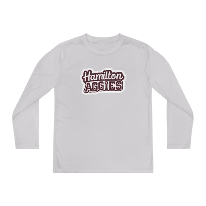 Youth Long Sleeve Tee \ Hamilton Aggies \ HAG2