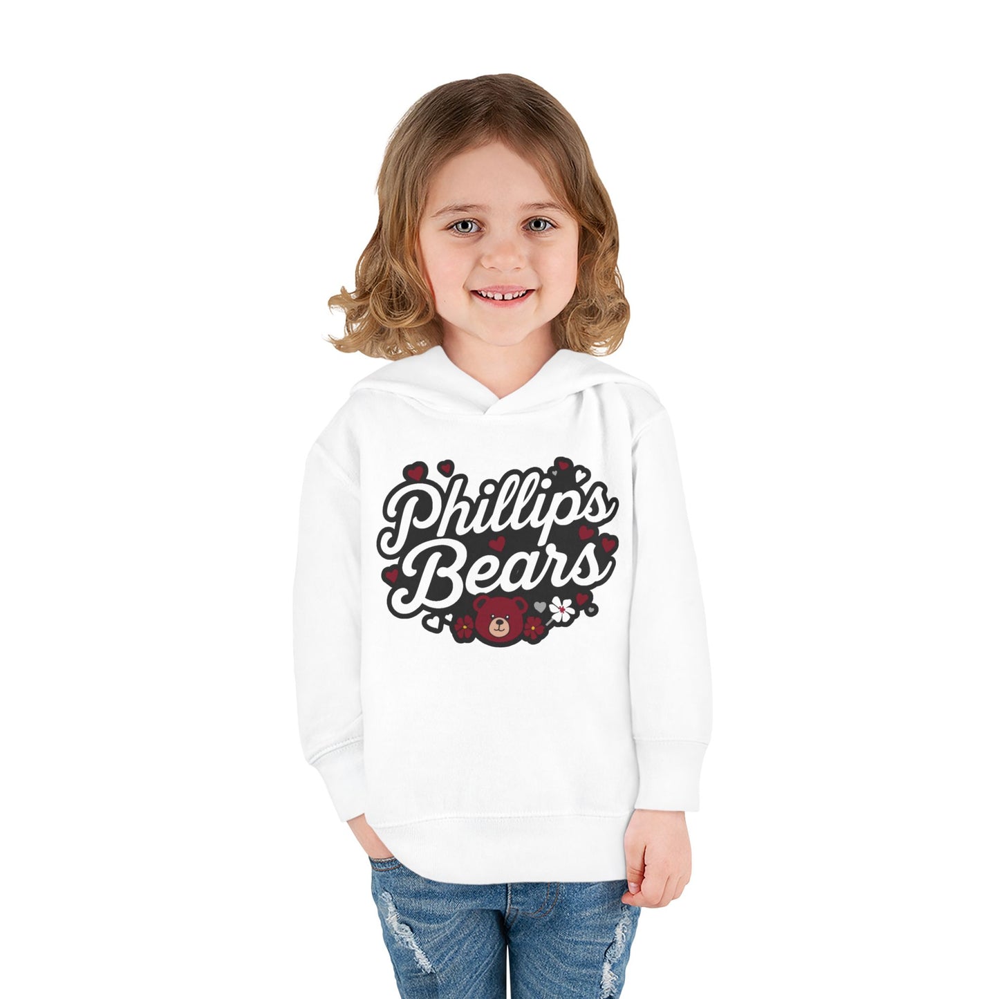 Toddler Hoodie Sweatshirt \ Phillip's Bears \ PBG1