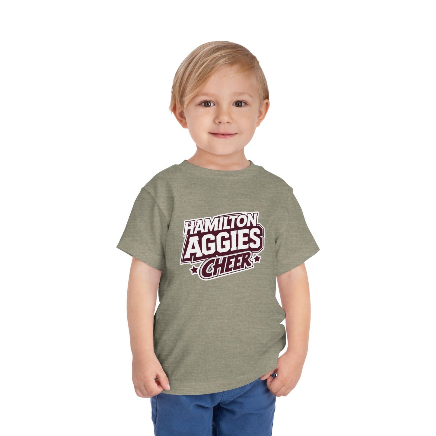 Toddler Tee \ Hamilton Aggies Cheer \ HAC1