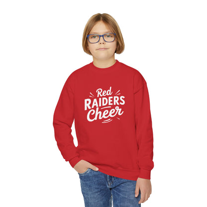 Youth Crewneck Sweatshirt \ Marion County Red Raiders Cheer \ MCC1