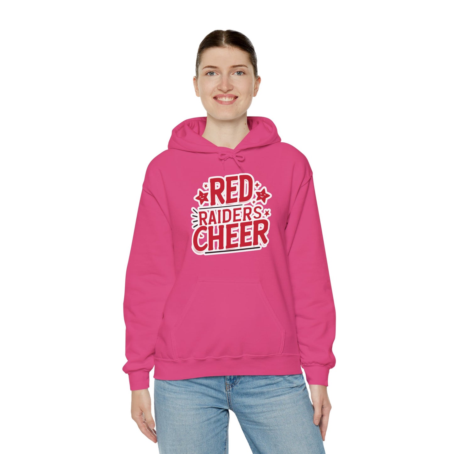 Adult Hoodie Sweatshirt \ Marion County Red Raiders Cheer \ MCC2