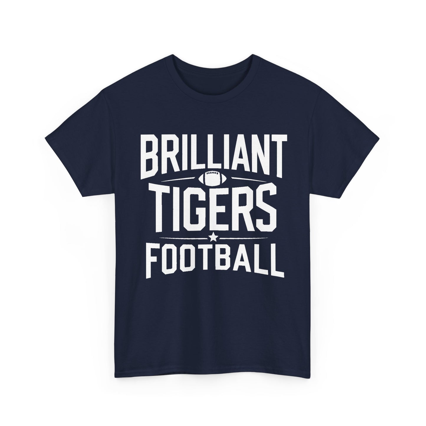 Adult Tee \ Brilliant Tigers Football \ BTF1