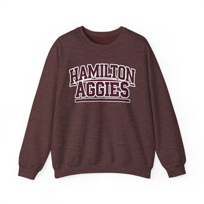 Adult Crewneck Sweatshirt \ Hamilton Aggies \ HA2