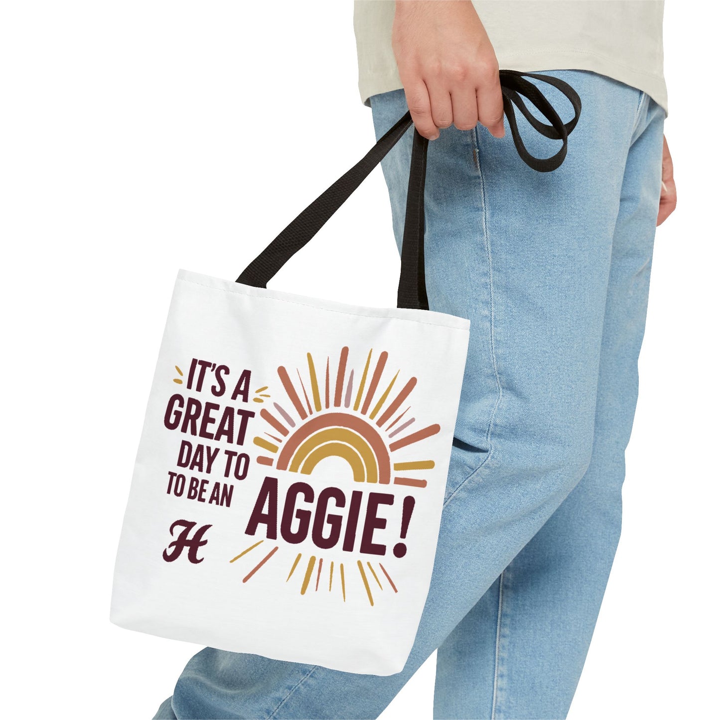 Tote Bag \ It's a Great Day to be an Aggie! \ GDA1