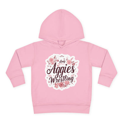 Toddler Hoodie Sweatshirt \ Hamilton Aggies Wrestling \ HAWG1