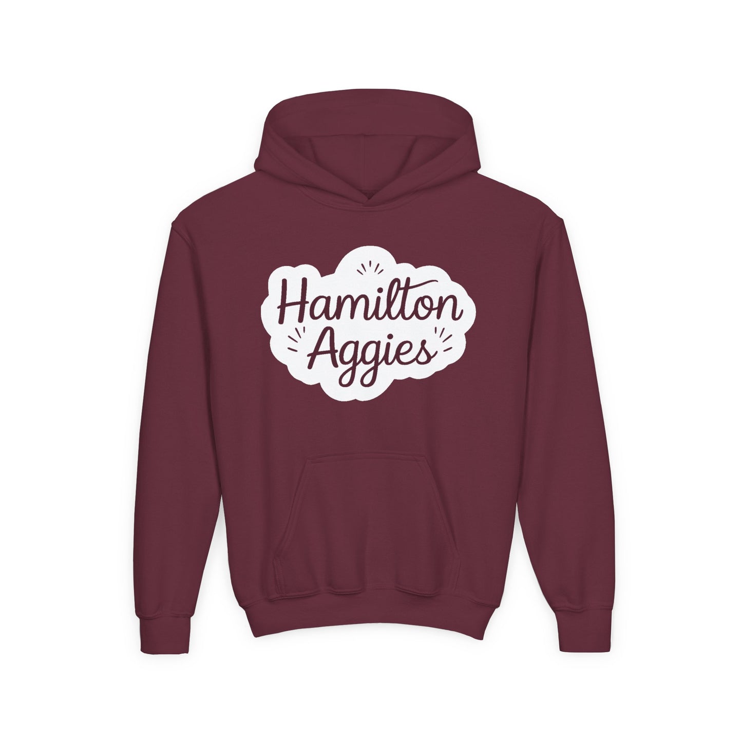 Youth Hoodie Sweatshirt \ Hamilton Aggies \ HAG1