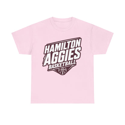 Adult Tee \ Hamilton Aggies Basketball \ HABK2