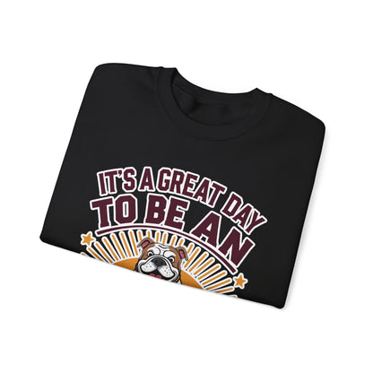 Adult Crewneck Sweatshirt \ It's a Great Day to be an Aggie! \ GDA3