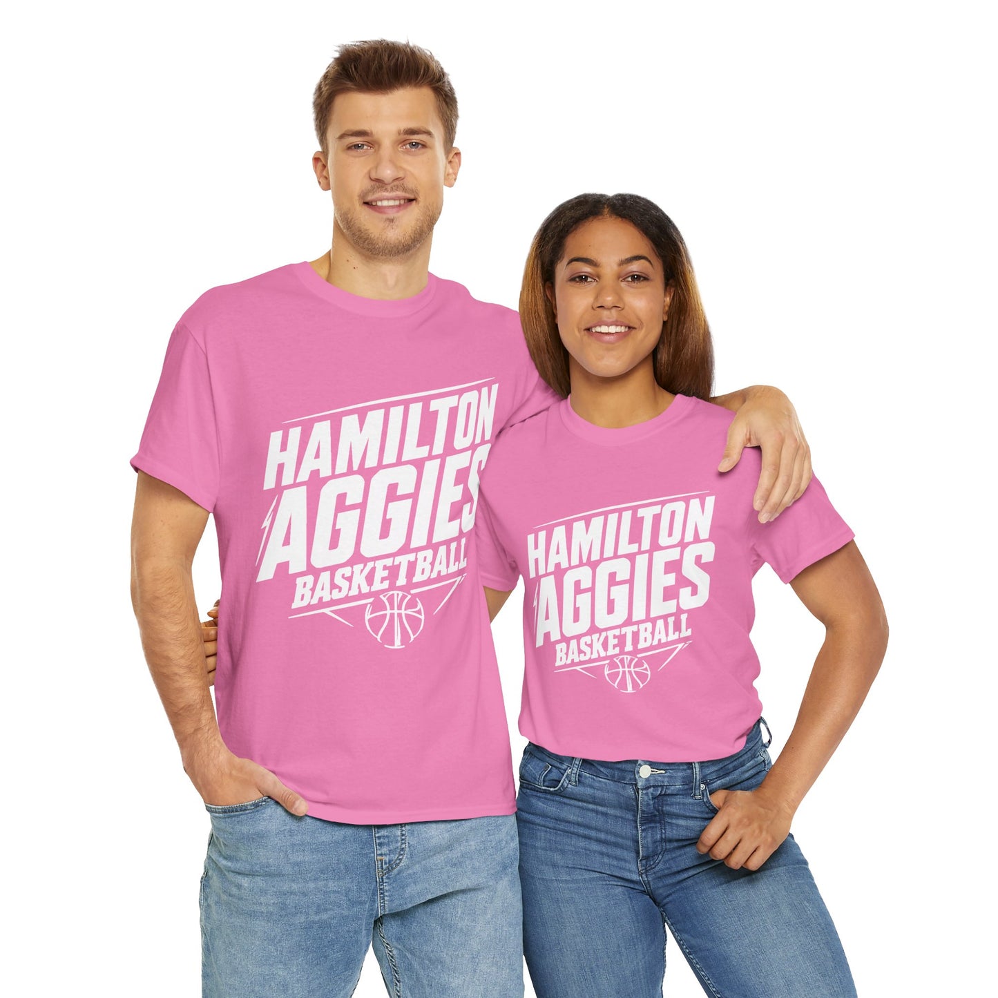 Adult Tee \ Hamilton Aggies Basketball \ HABB2