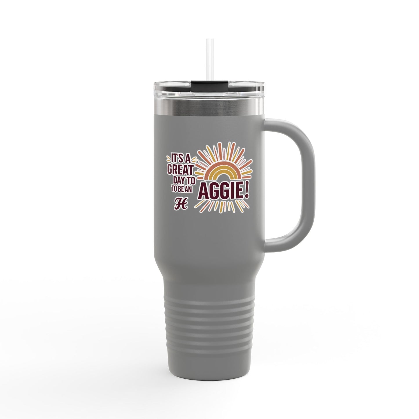 40oz Insulated Tumbler \ It's a Great Day to be an Aggie! \ GDA1