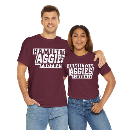Adult Tee \ Hamilton Aggies Football \ HAF1