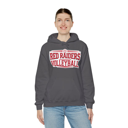Adult Hoodie Sweatshirt \ Marion County Red Raiders Volleyball \ MCV2