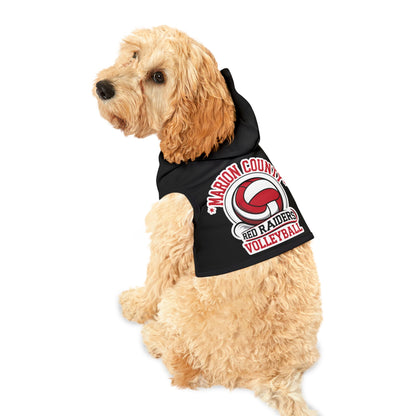 Pet Hoodie \ Marion County Red Raiders Volleyball \ MCV1