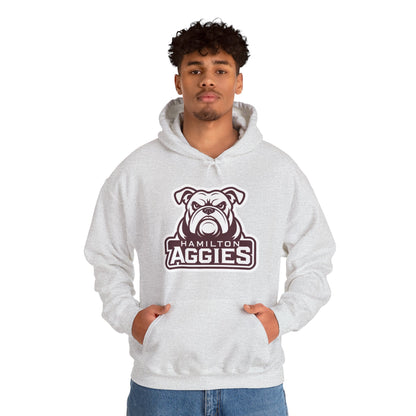 Adult Hoodie Sweatshirt \ Hamilton Aggies \ HA4