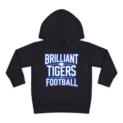 Toddler Hoodie Sweatshirt \ Brilliant Tigers Football \ BTF1
