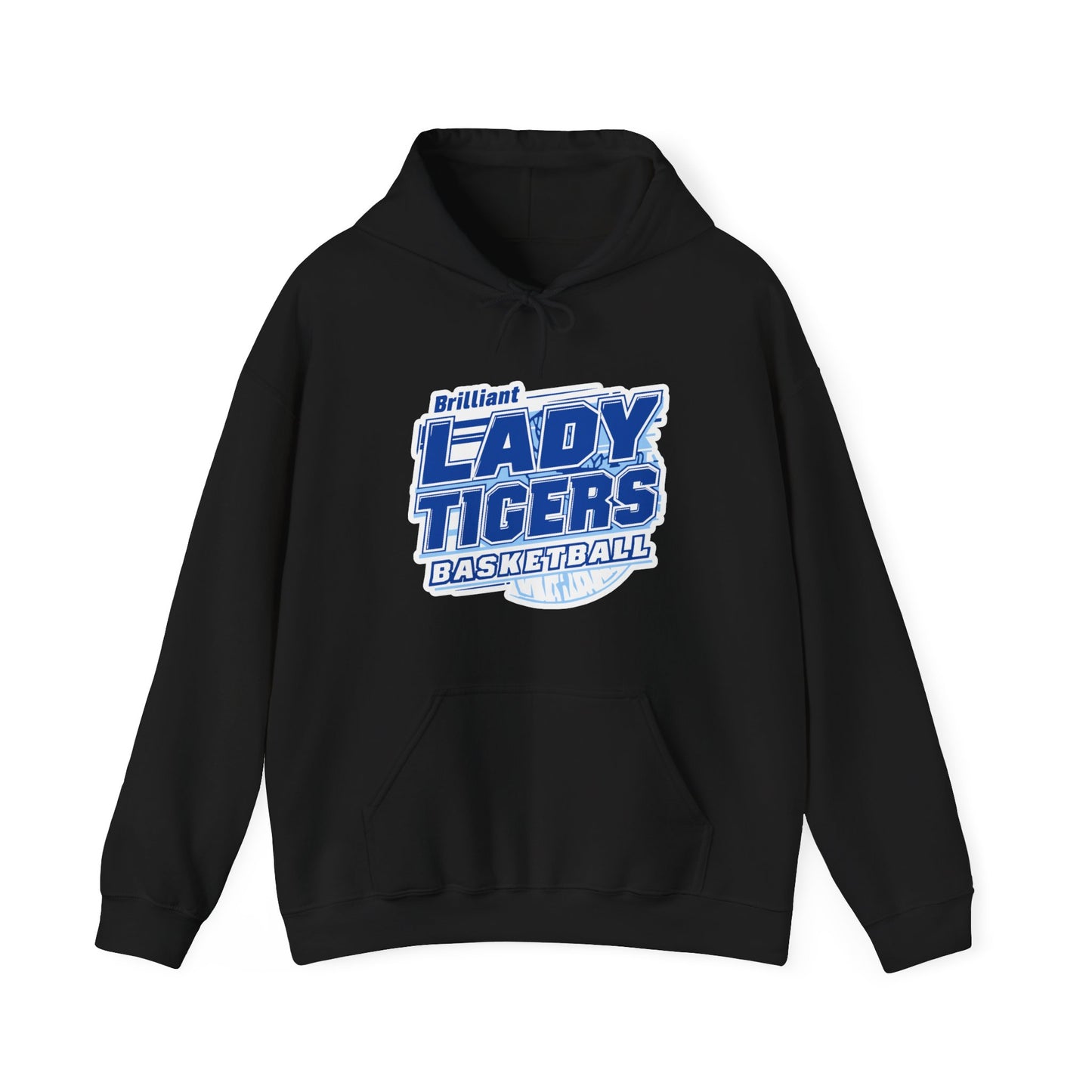 Adult Hoodie Sweatshirt \ Brilliant Tigers Basketball \ BTBKG2