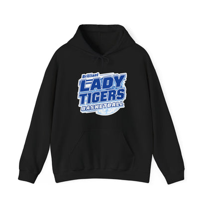 Adult Hoodie Sweatshirt \ Brilliant Tigers Basketball \ BTBKG2