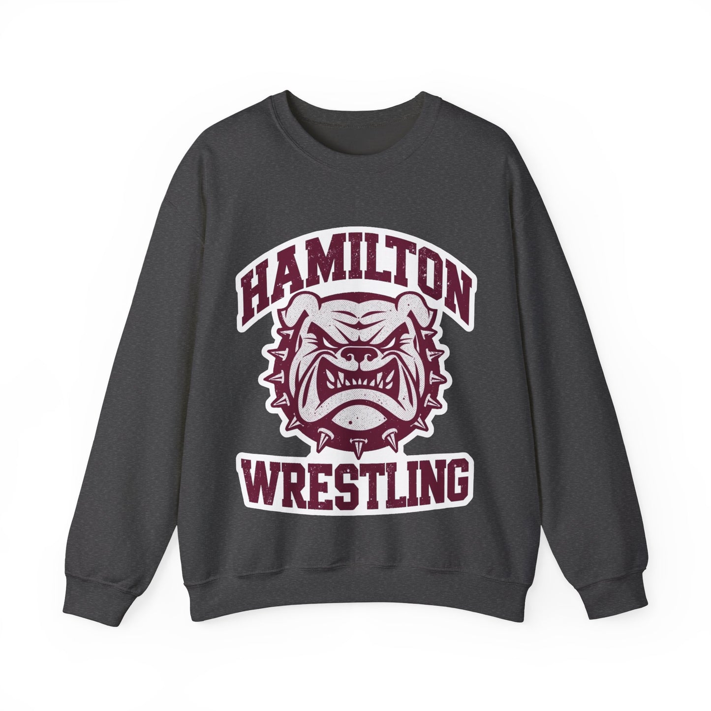 Adult Crewneck Sweatshirt \ Hamilton Aggies Wrestling \ HAW2