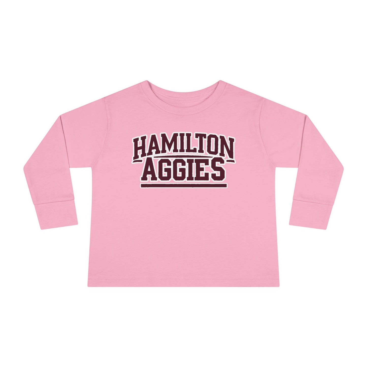 Toddler Long Sleeve Tee \ Hamilton Aggies \ HA2
