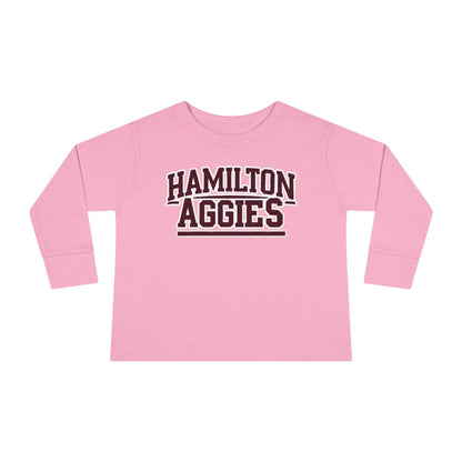 Toddler Long Sleeve Tee \ Hamilton Aggies \ HA2