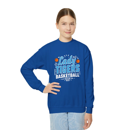Youth Crewneck Sweatshirt \ Brilliant Tigers Basketball \ BTBKG1