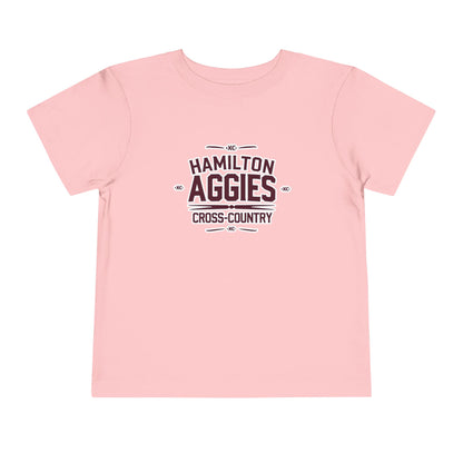 Toddler Tee \ Hamilton Aggies Cross-Country \ HCC1
